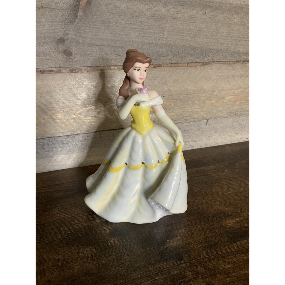 Disney Princess Belle Porcelain 6" Figurine Vintage
